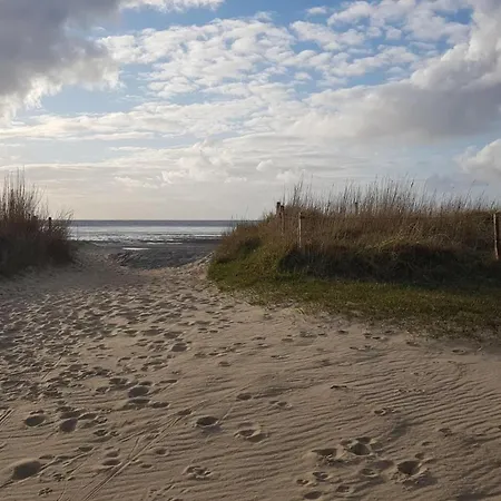 Haus Vogelsand - Reihenhaus Mit Garten Daire Cuxhaven